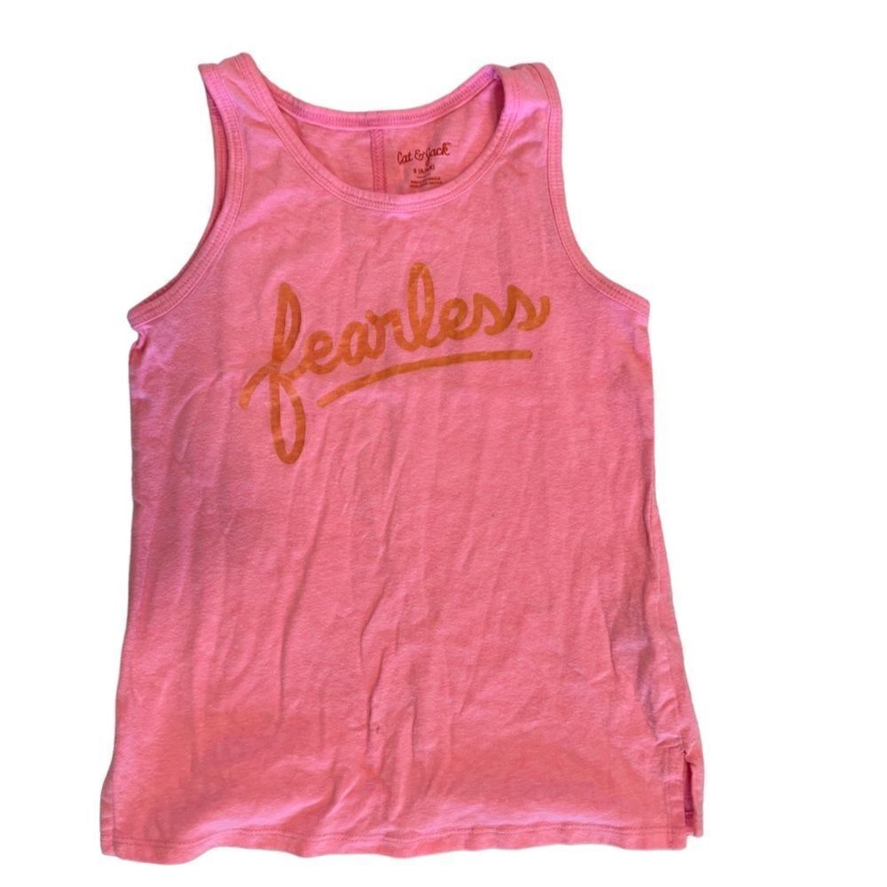 Cat and Jack Racerback Tank Pink